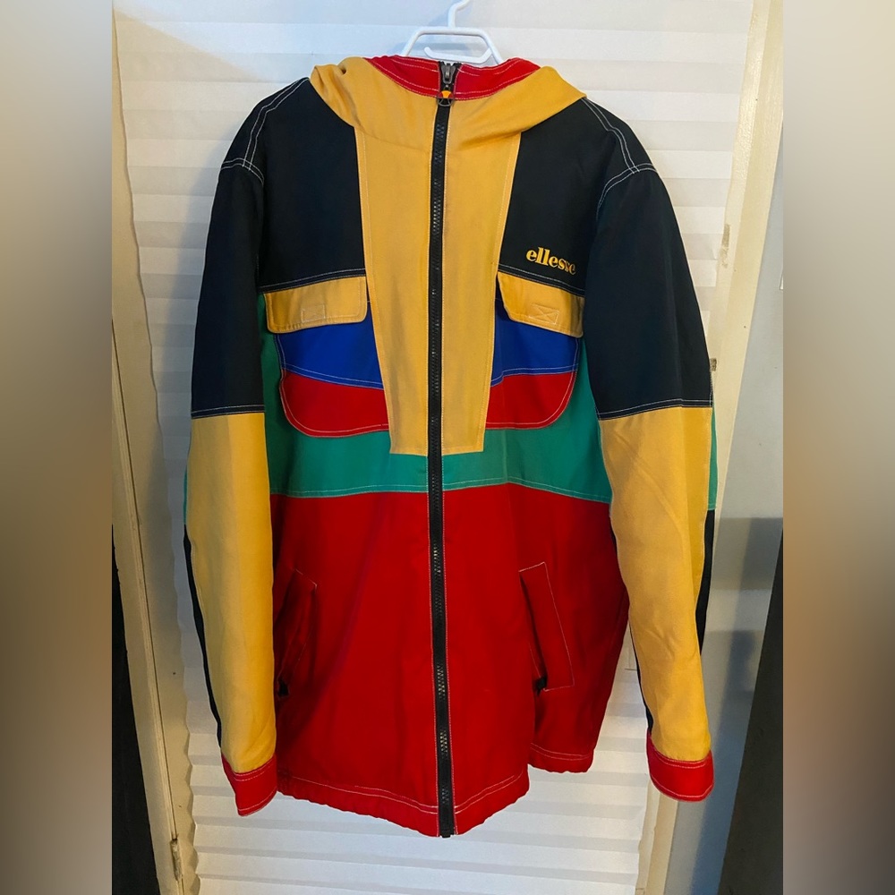 Ellesse colour block winter jacket.